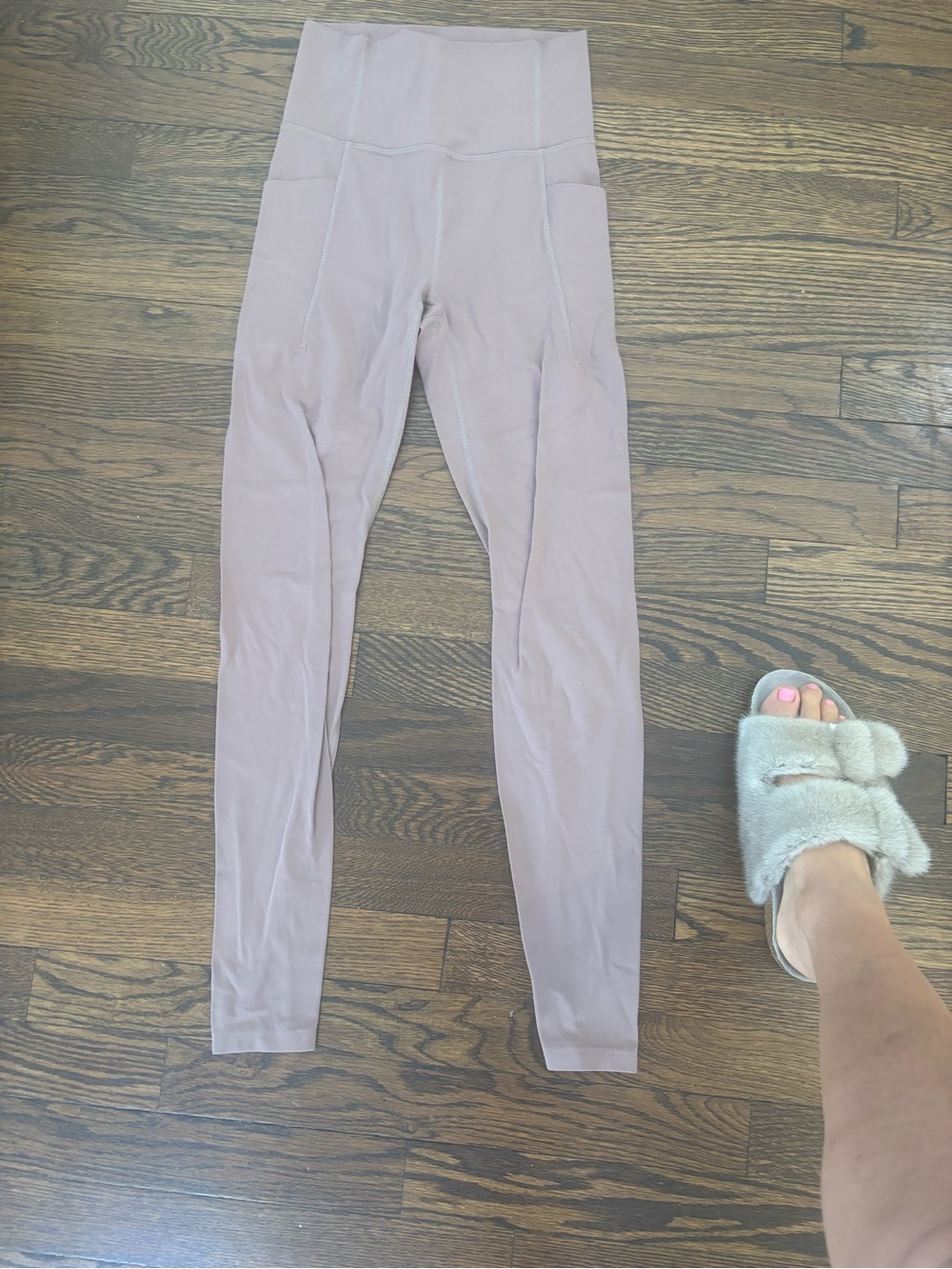 all in motion Mauve/Taupe High-Rise Full-Length Leggings